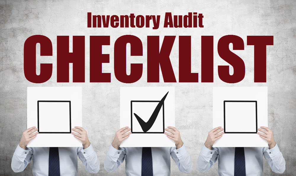 Inventory Audit Checklist